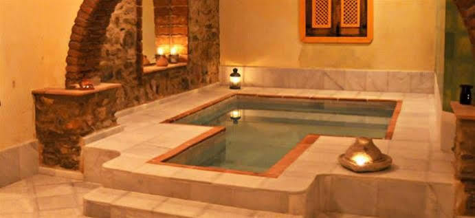 La Molinilla Apartamentos Y Hammam (Adults Only) Linares de la Sierra Dış mekan fotoğraf